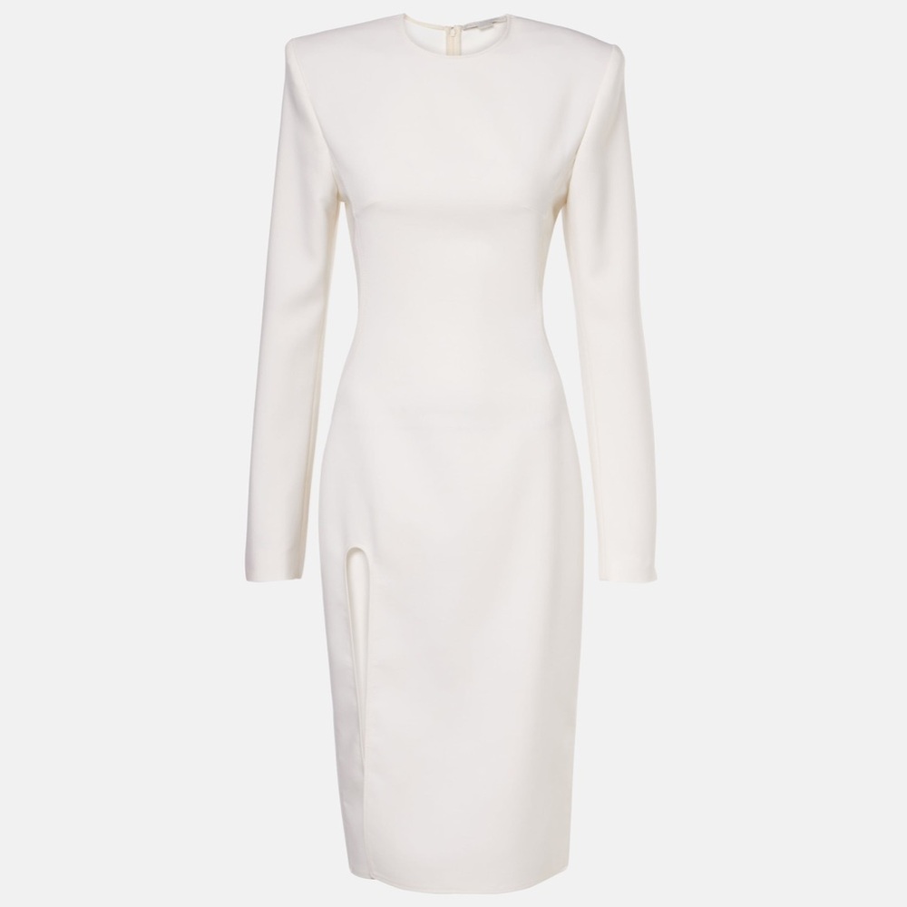 STELLA MCCARTNEY Wool midi dress Long sleeve, front slit